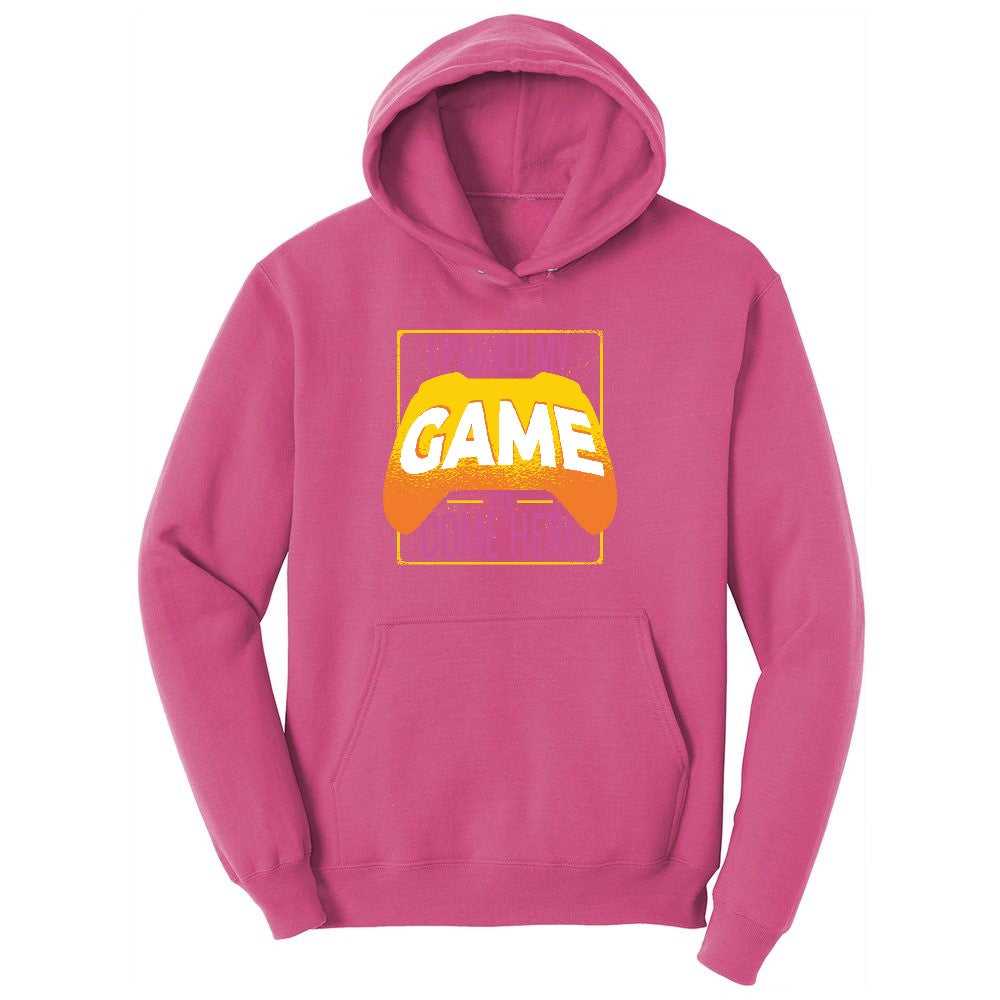 I Paused My Game to Come Here - Mens & Ladies T-Shirt Youth Hoodie - Sangria