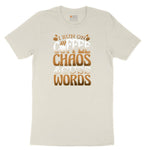 I Run on Coffee and Cuss Words Ladies Short Sleeve Tee - Natural Heather