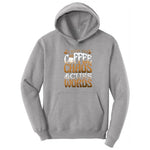 I Run on Coffee and Cuss Words Hoodie - Athletic Heather