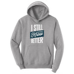 I Still Know Better Youth Hoodie - Athletic Heather