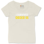 I Survived Order 66 Ladies Curvy Tee - Natural Heather