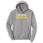 I Survived Order 66 Ladies Hoodie - Athletic Heather