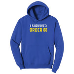 I Survived Order 66 - Mens & Ladies T-Shirt Hoodie - True Royal