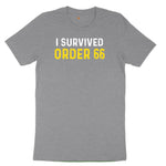 I Survived Order 66 Toddler Short Sleeve Tee - Athletic Heather
