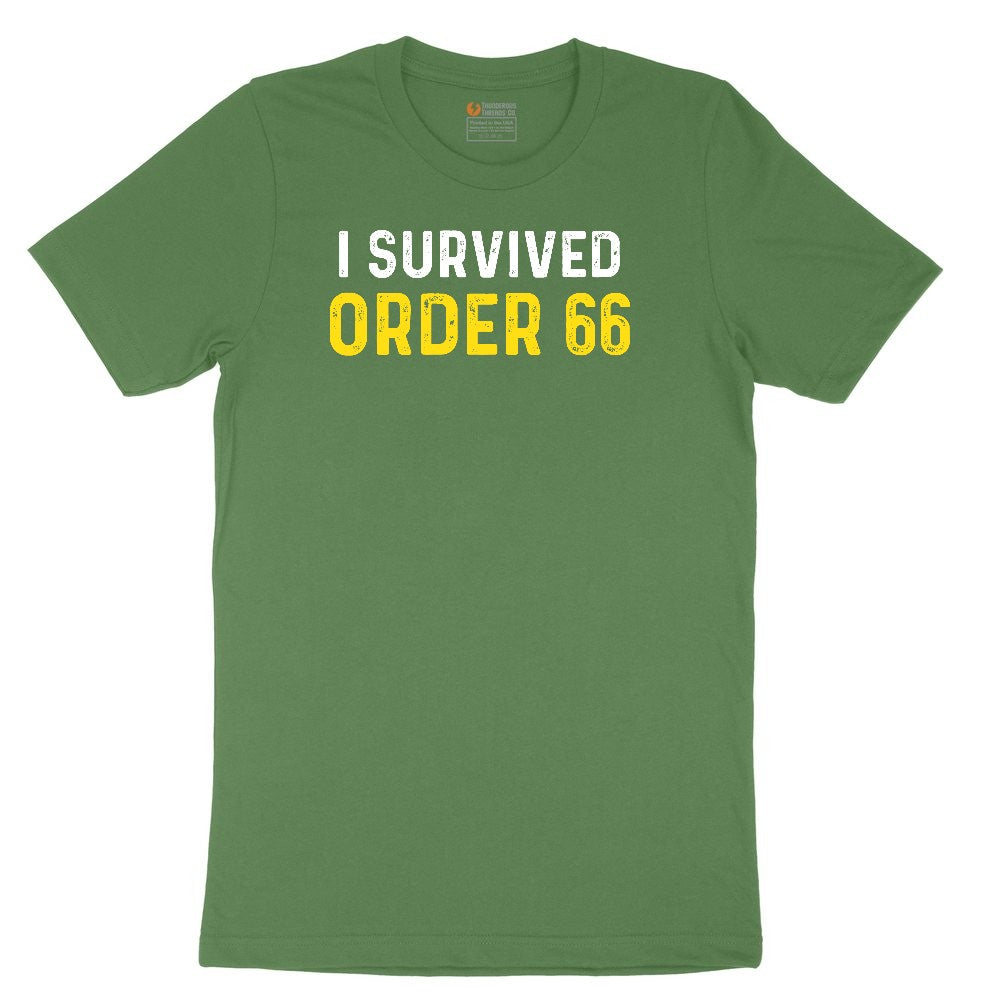 I Survived Order 66 Toddler Short Sleeve Tee - Athletic Kelly
