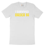 I Survived Order 66 Toddler Short Sleeve Tee - White