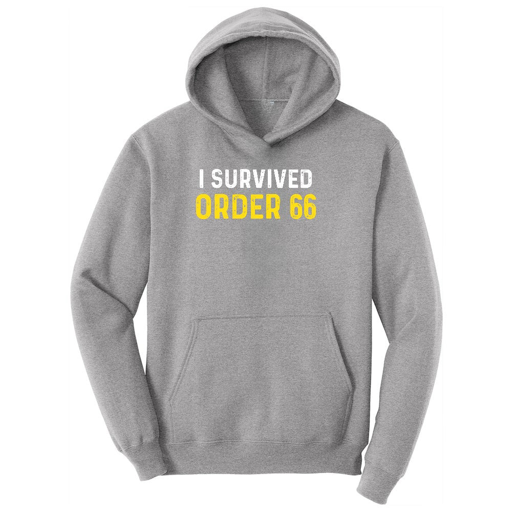 I Survived Order 66 Youth Hoodie - Athletic Heather