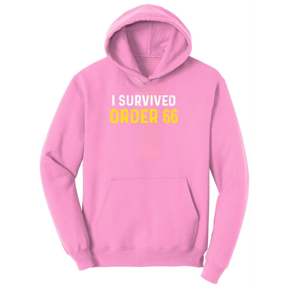 I Survived Order 66 Youth Hoodie - Candy Pink
