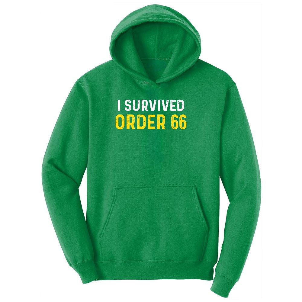 I Survived Order 66 Youth Hoodie - Kelly Green
