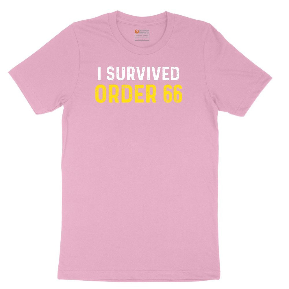 I Survived Order 66 Youth Short Sleeve Tee - Candy Pink