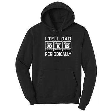 I Tell Jokes Periodically Hoodie - Jet Black