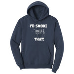 I'd Smoke That Beef Version Hoodie - Navy