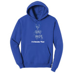 I'd Smoke That Meat Chart Version Hoodie - True Royal
