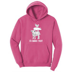 I'd Smoke That Original Design Youth Hoodie - Sangria