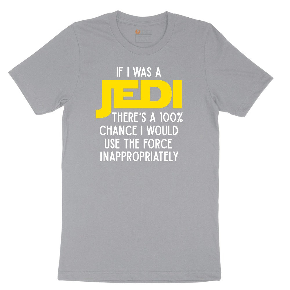 If I Was a Jedi Short Sleeve Tee - Athletic Heather Grey