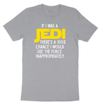 If I Was a Jedi Short Sleeve Tee - Athletic Heather Grey
