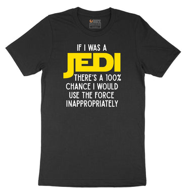 If I Was a Jedi Short Sleeve Tee - Jet Black