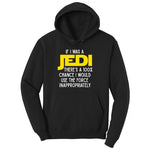 If I Was a Jedi Toddler Hoodie - Jet Black