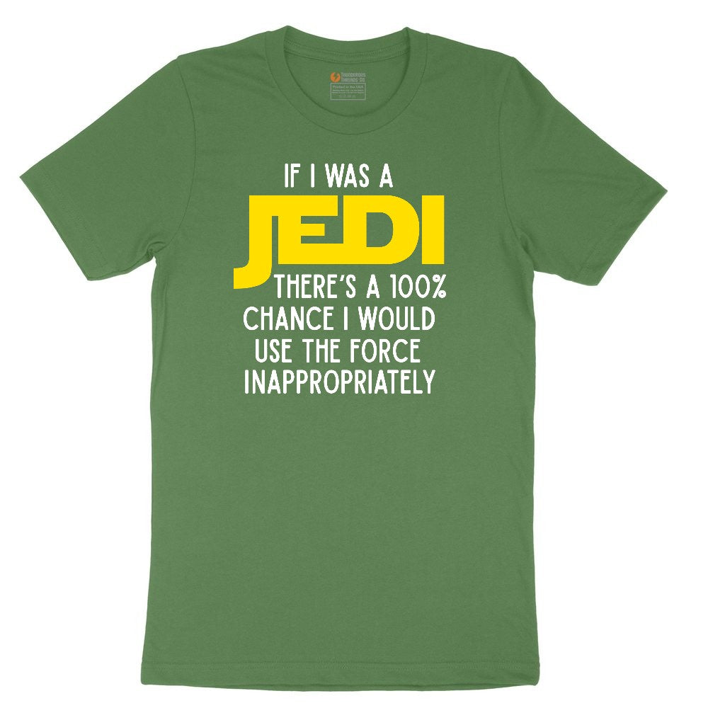 If I Was a Jedi Toddler Short Sleeve Tee - Athletic Kelly