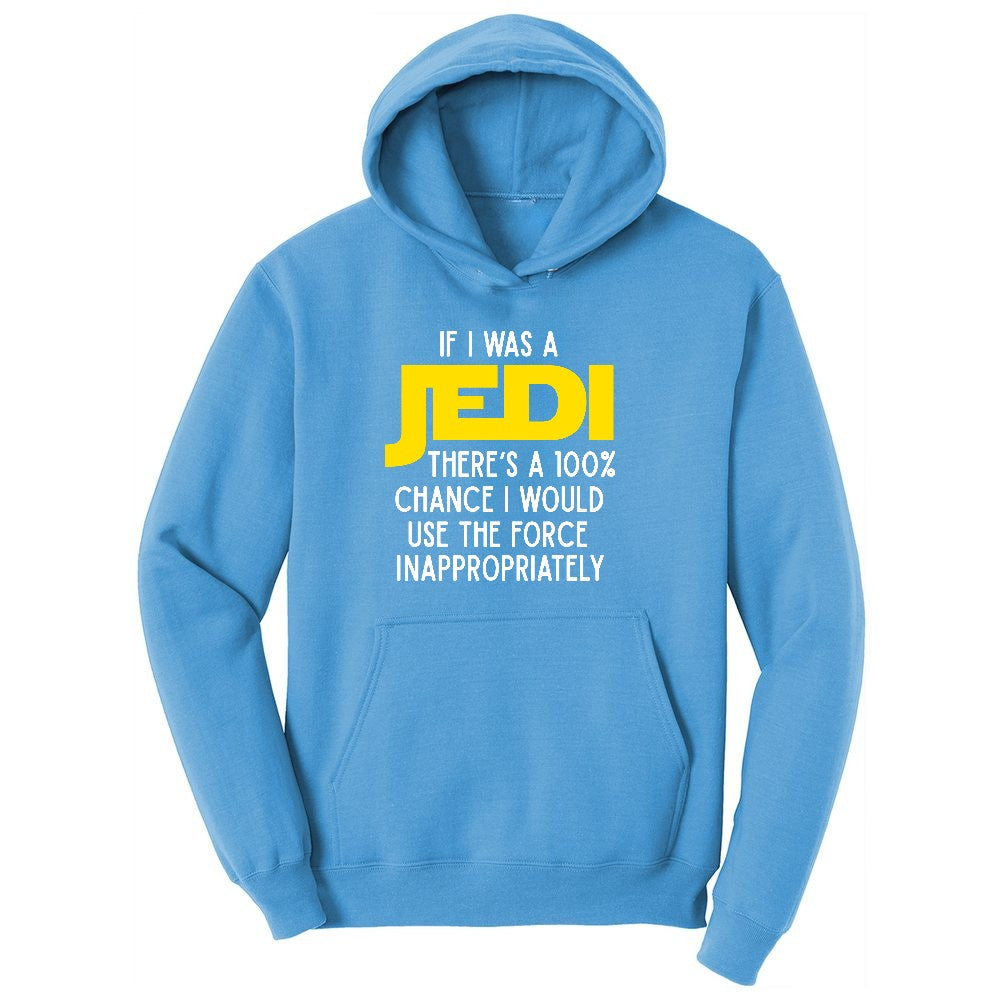 If I Was a Jedi Youth Hoodie - Aquatic Blue