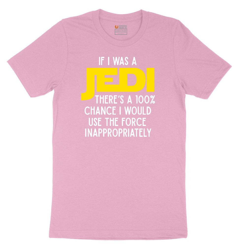 If I Was a Jedi Youth Short Sleeve Tee - Candy Pink