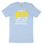 If I Was a Jedi Youth Short Sleeve Tee - Light Blue