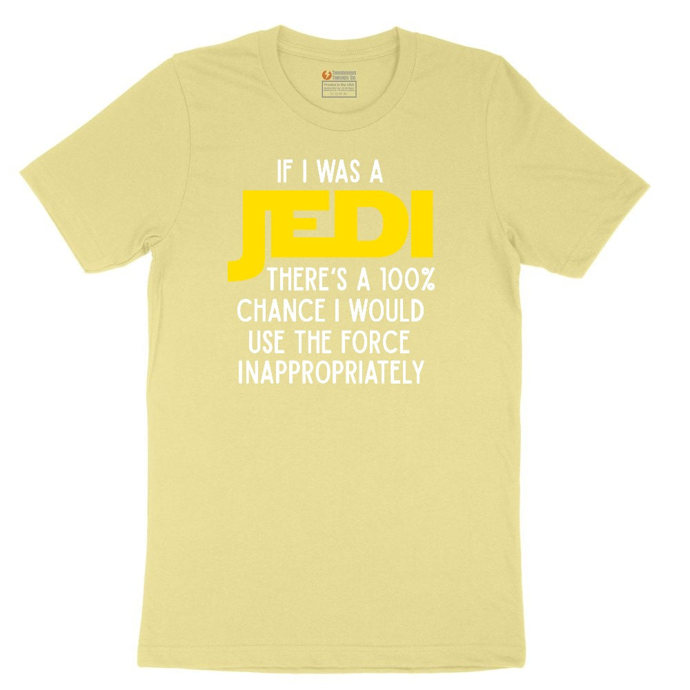 If I Was a Jedi Youth Short Sleeve Tee - Yellow