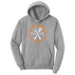 If You Can't Stand the Heat Stay in the Kitchen Ladies Hoodie - Athletic Heather