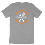 If You Can't Stand the Heat Stay in the Kitchen Ladies Short Sleeve Tee - Granite Heather