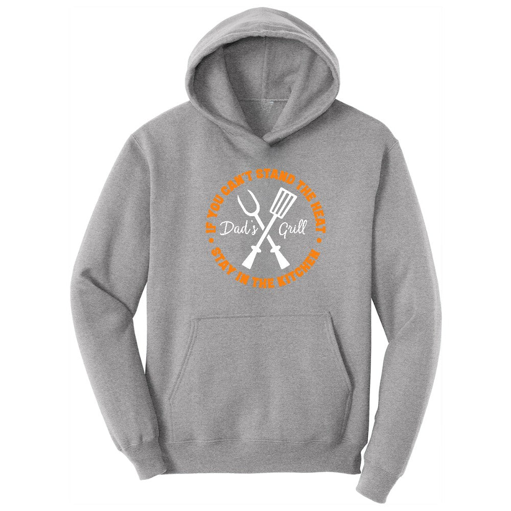 If You Can't Stand the Heat Stay in the Kitchen Hoodie - Athletic Heather
