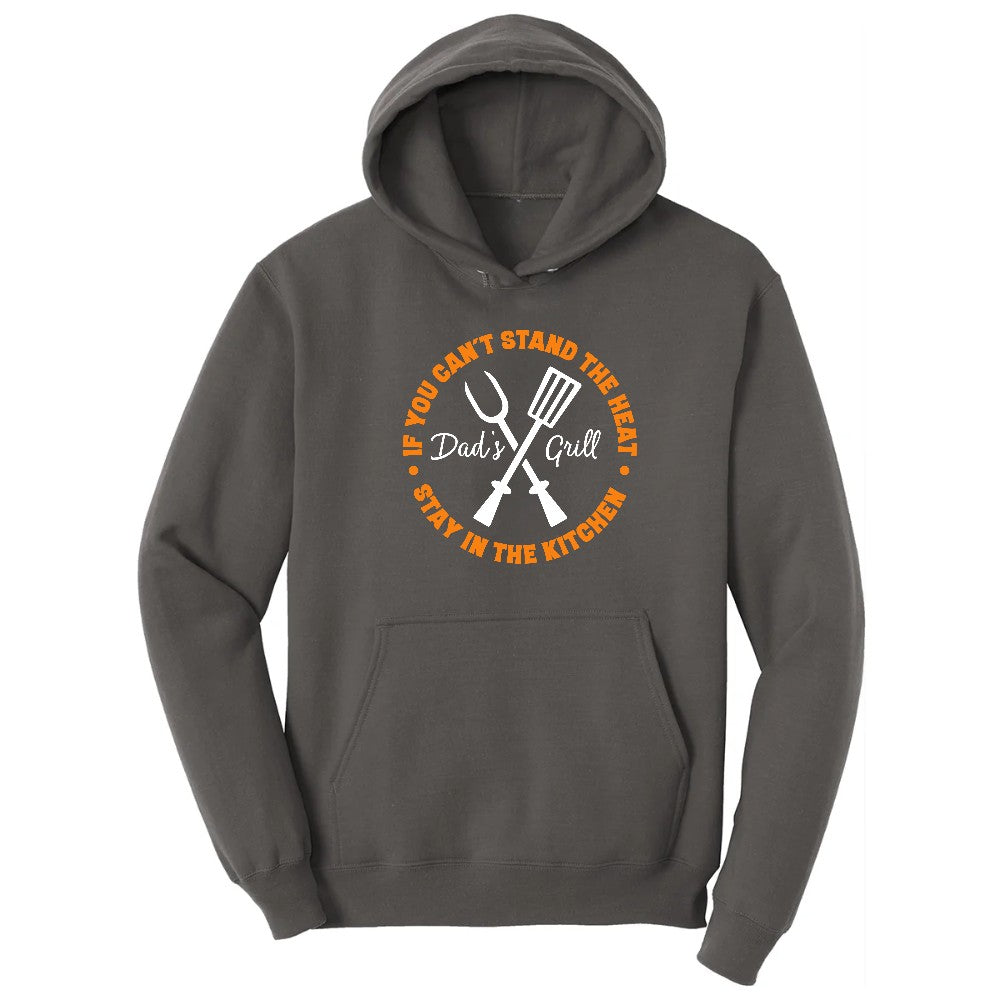 If You Can't Stand the Heat Stay in the Kitchen Hoodie - Charcoal