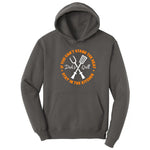 If You Can't Stand the Heat Stay in the Kitchen Hoodie - Charcoal