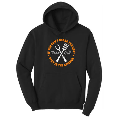 If You Can't Stand the Heat Stay in the Kitchen Hoodie - Jet Black