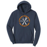 If You Can't Stand the Heat Stay in the Kitchen Hoodie - Navy
