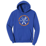 If You Can't Stand the Heat Stay in the Kitchen Hoodie - True Royal