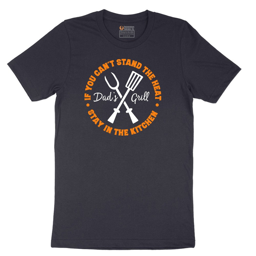If You Can't Stand the Heat Stay in the Kitchen Short Sleeve Tee - Deep Navy