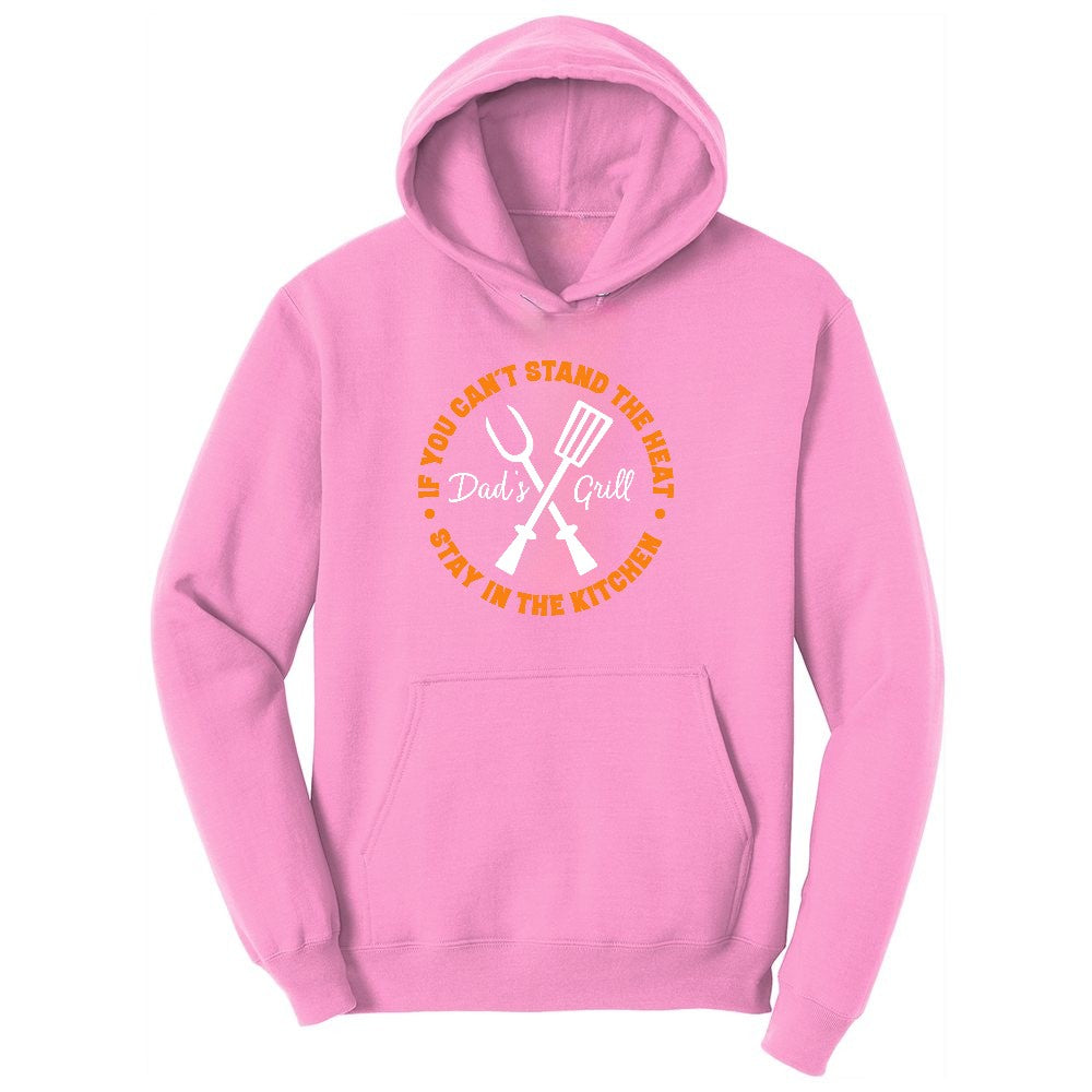 If You Can't Stand the Heat Stay in the Kitchen Toddler Hoodie - Candy Pink