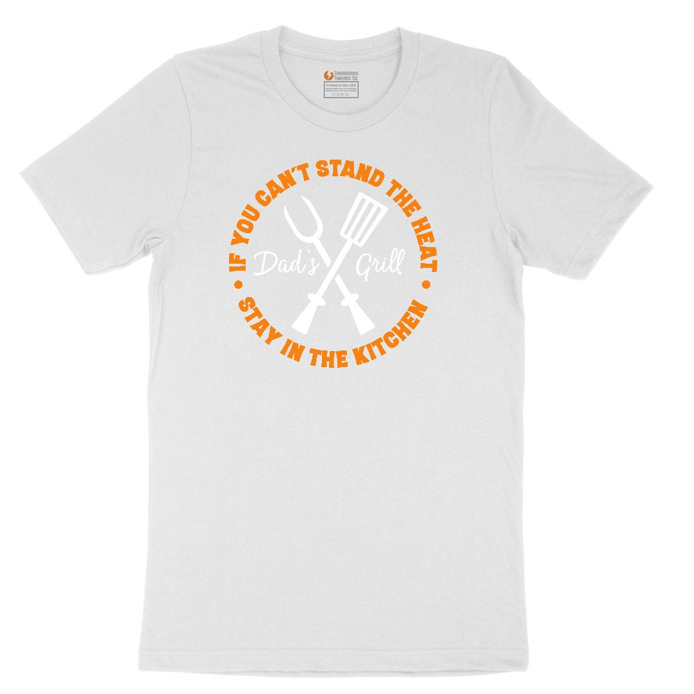 If You Can't Stand the Heat Stay in the Kitchen Toddler Short Sleeve Tee - White