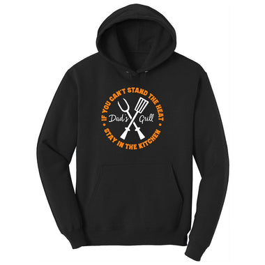 If You Can't Stand the Heat Stay in the Kitchen Youth Hoodie - Jet Black