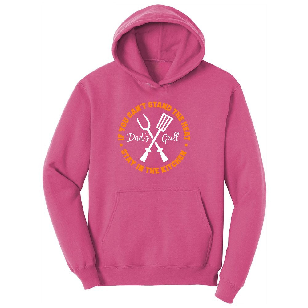 If You Can't Stand the Heat Stay in the Kitchen Youth Hoodie - Sangria