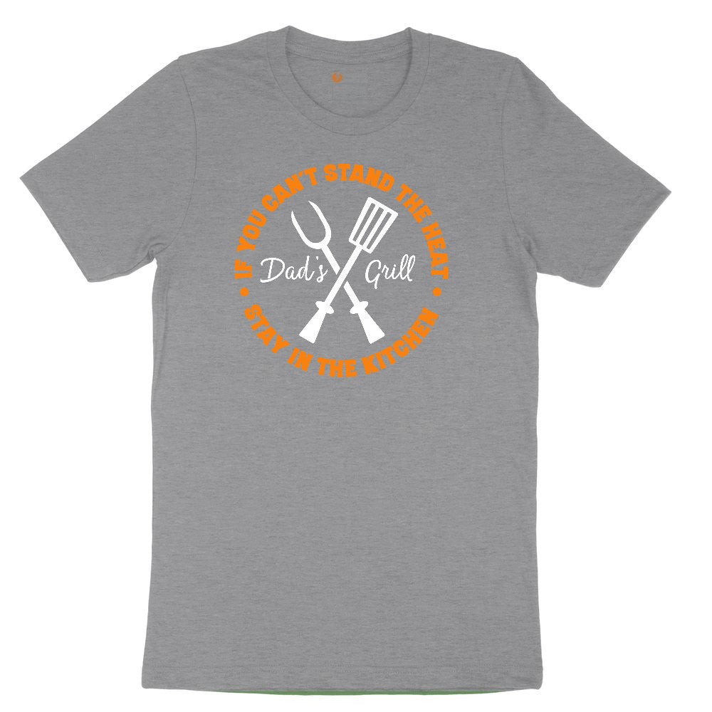 If You Can't Stand the Heat Stay in the Kitchen Youth Short Sleeve Tee - Athletic Heather