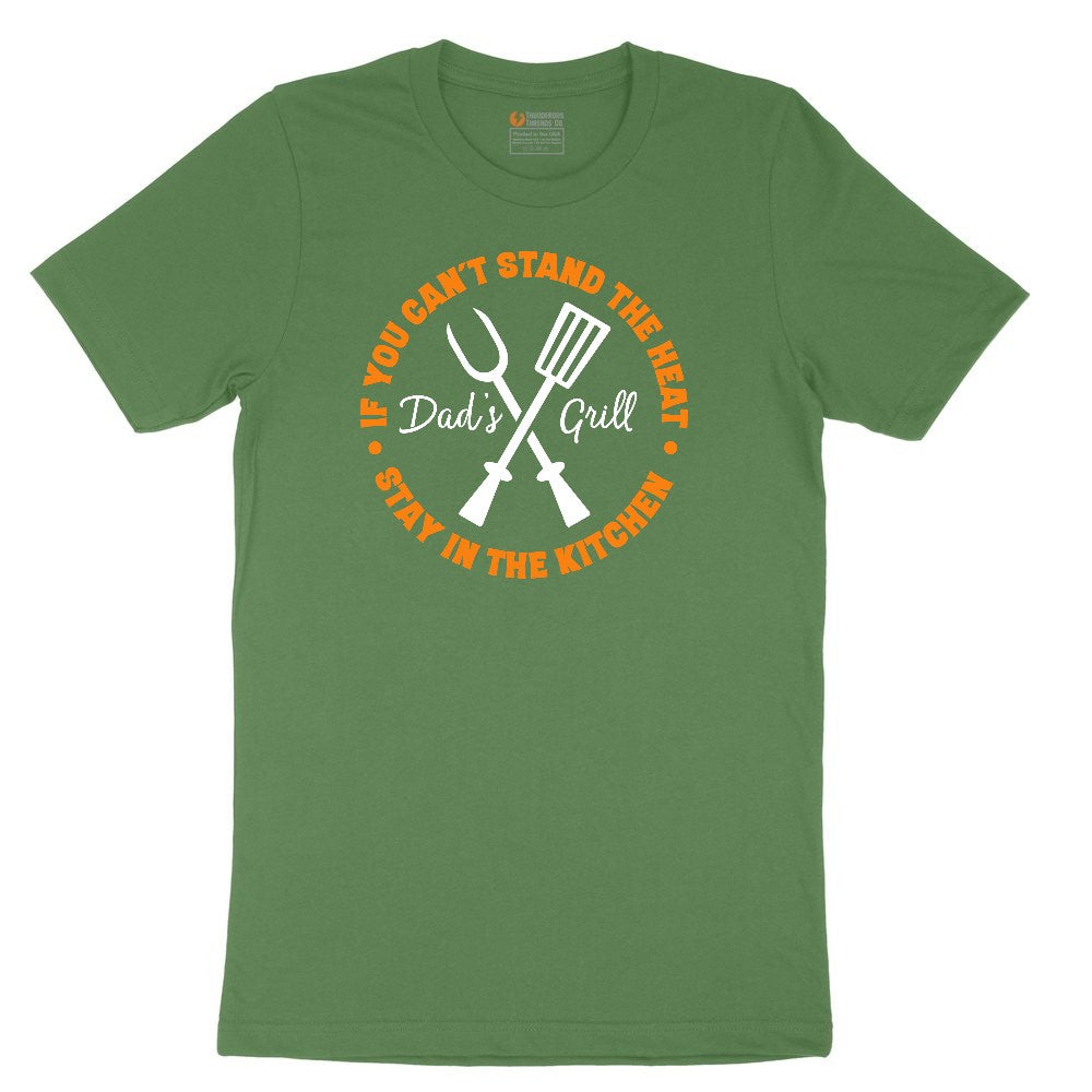 If You Can't Stand the Heat Stay in the Kitchen Youth Short Sleeve Tee - Athletic Kelly
