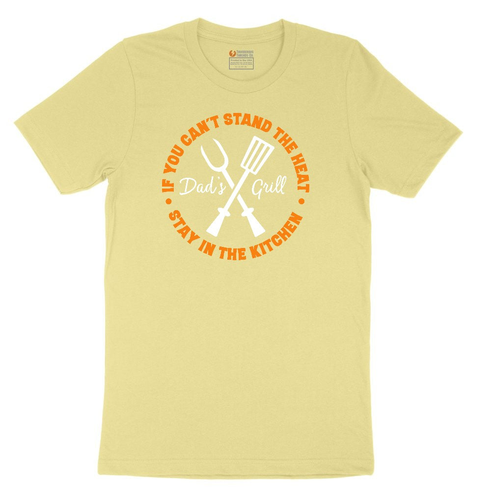 If You Can't Stand the Heat Stay in the Kitchen Youth Short Sleeve Tee - Yellow