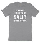 If You're Going to Be Salty Bring Tequila Youth Short Sleeve Tee - Athletic Heather