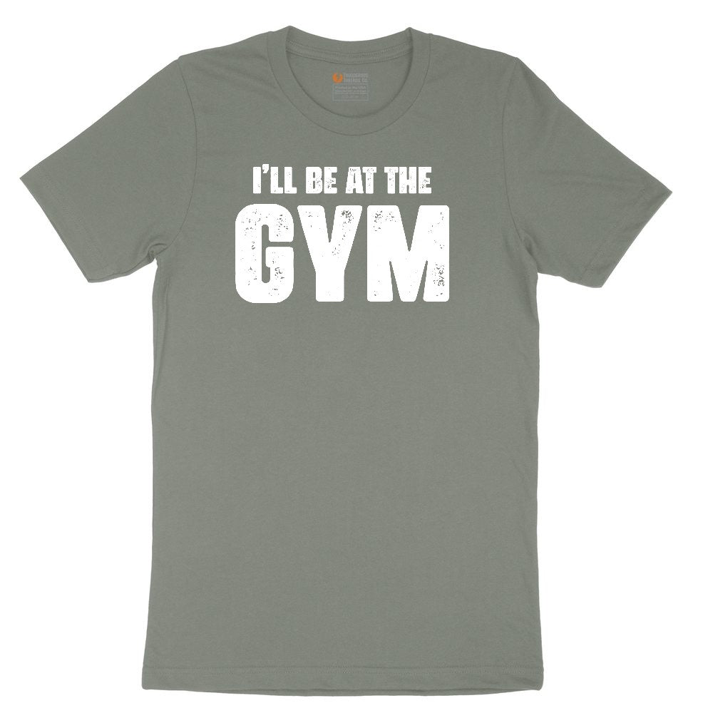 I'll Be at the Gym Ladies Short Sleeve Tee - Bamboo Blackout