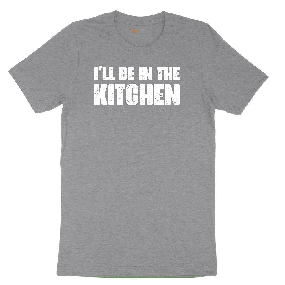 I'll Be in the Kitchen Toddler Short Sleeve Tee - Athletic Heather