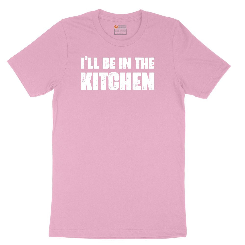 I'll Be in the Kitchen Youth Short Sleeve Tee - Candy Pink