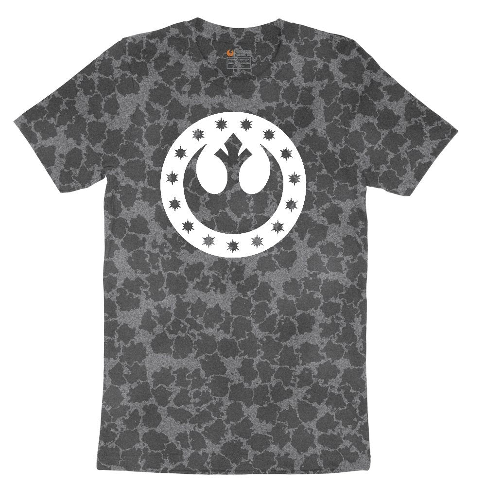 I'm a Rebel Ladies Short Sleeve Tee - Black Leopard