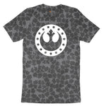 I'm a Rebel Ladies Short Sleeve Tee - Black Leopard