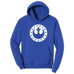 I'm a Rebel Hoodie - True Royal